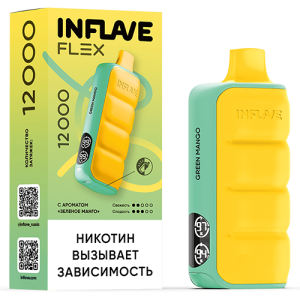 INFLAVE FLEX 12000 - Зеленое Манго