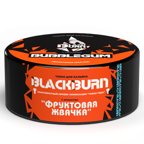 Табак для кальяна BlackBurn (Блэк Берн) - Bubble Gum (Дынная жвачка) 25гр.