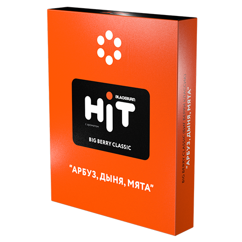 Табак для кальяна BlackBurn HIT (Блэк Берн Хит) - Big Berry Classic (Арбуз, Дыня, Мята) 30гр.