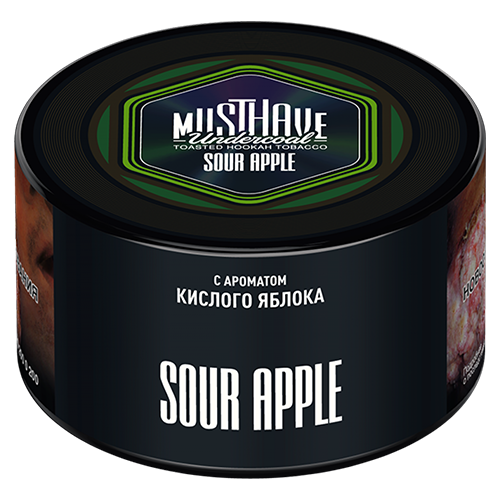 Табак для кальяна Must Have (Маст Хэв) - Sour Apple (Кислое яблоко) 25гр.