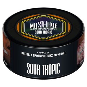 Табак для кальяна Must Have (Маст Хэв) - Sour Tropic (Кислые тропические фрукты) 25гр.
