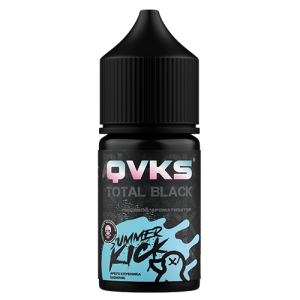 Ароматизатор QVKS Total Black - Арбуз Клубника Базилик 13мл