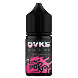 Ароматизатор QVKS Total Black - Клубника Киви Алоэ 13мл