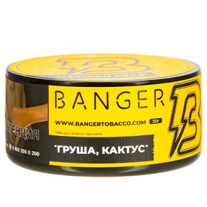 Табак для кальяна Banger (Бэнгер) - Mexican Pear (Груша, Кактус) 25гр.
