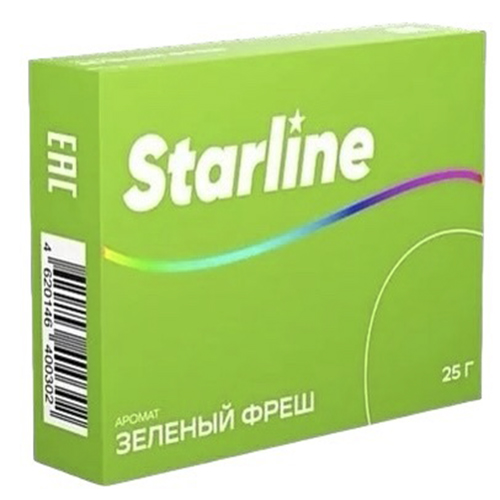Табак для кальяна Starline (Старлайн) - Зеленый фреш 25гр.
