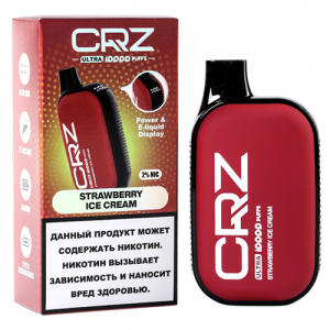 CRZ ULTRA 10000 - Клубничное Мороженое (Strawberry Ice Cream)