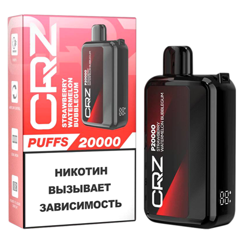CRZ 20000 - Жвачка Клубника Арбуз (Strawberry Watermelon Bubblegum)