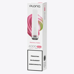PLONQ PLUS PRO 4000 - Малина Лайм