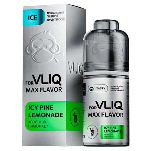 Ароматизатор VLIQ Max Flavor Ice - Хвойный Лимонад (Icy Pine Lemonade) 12мл