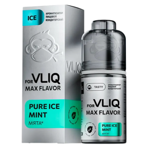 Ароматизатор VLIQ Max Flavor Ice - Мята (Pure Ice Mint) 12мл