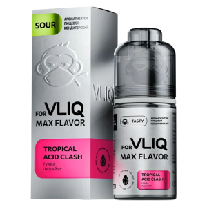 Ароматизатор VLIQ Max Flavor Sour - Гуава Папайя (Tropical Acid Clash) 12мл