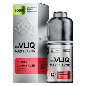Ароматизатор VLIQ Max Flavor Sour - Вишневый Мармелад (Cherry Gummy Rush) 12мл