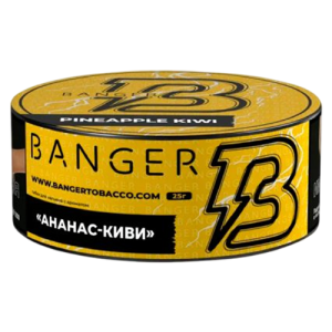 Табак для кальяна Banger (Бэнгер) - Pineapple Kiwi (Ананас-Киви) 25гр.