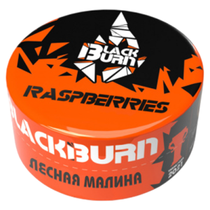 Табак для кальяна BlackBurn (Блэк Берн) - Raspberries (Лесная малина) 25гр.
