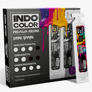 Ароматизатор IndoColor - Dark Spark (Черная Смородина, Skittles) 13мл