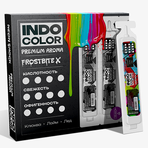 Ароматизатор IndoColor - Frostbite X (Клюква, Лайм) 13мл