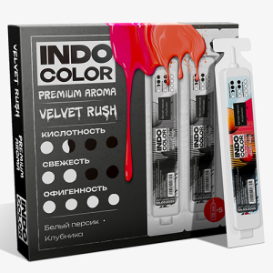 Ароматизатор IndoColor - Velvet Rush (Белый Персик, Клубника) 13мл