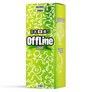 Ароматизатор OffLine Sour - Малина Лимон 14мл