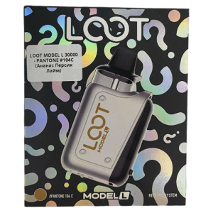 LOOT MODEL L 30000 - PANTONE #104C (Ананас Персик Лайм)