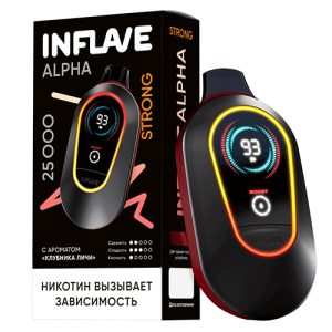 INFLAVE ALPHA STRONG 25000 - Клубника Личи