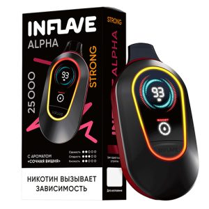 INFLAVE ALPHA STRONG 25000 - Сочная Вишня