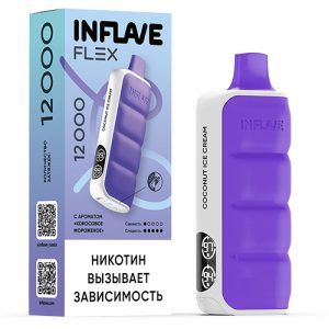 INFLAVE FLEX 12000 - Кокосовое Мороженое