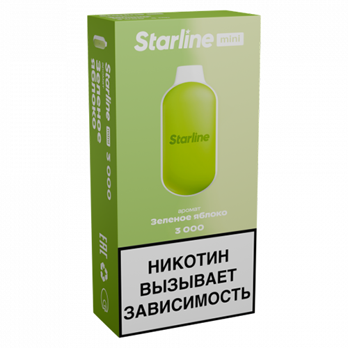 Starline MINI 3000 - Зеленое Яблоко