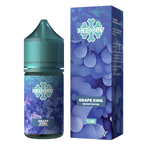 Ароматизатор Glitch Sauce ICED OUT - Grape King 12мл