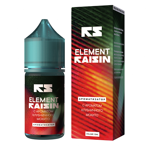 Ароматизатор Raisin - Element (Клубничный Мохито) 12мл