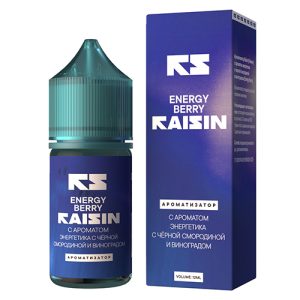 Ароматизатор Raisin - Energy Berry (Энергетик с Черной Смородиной и Виноградом) 12мл
