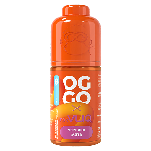 Ароматизатор VLIQ x OGGO Ice - Черника Мята 12мл