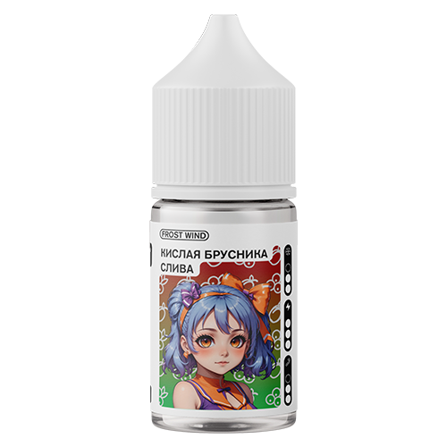 Ароматизатор Frost Wind - Кислая Брусника Слива (Sour Lingonberry Plum) 14мл