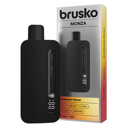 BRUSKO Monza by CRZ 12000 - Клубника Банан