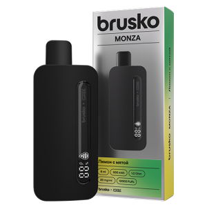 BRUSKO Monza by CRZ 12000 - Лимон с Мятой