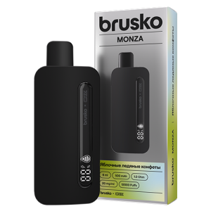 BRUSKO Monza by CRZ 12000 - Яблочные Ледяные Конфеты