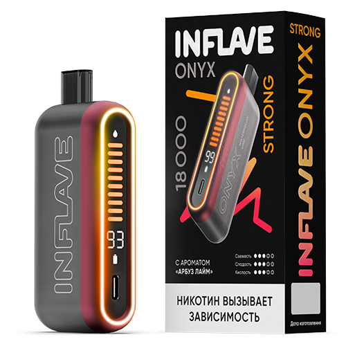 INFLAVE ONYX STRONG 18000 - Арбуз Лайм