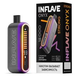 INFLAVE ONYX STRONG 18000 - Кислая Смородина