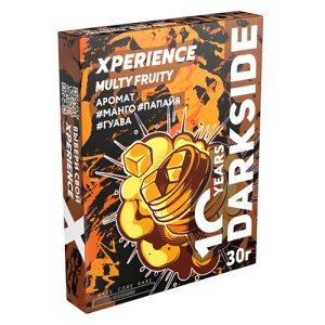 Табак для кальяна DarkSide Xperience (Дарксайд Экспириенс) - Multy Fruity (Манго, Папайя, Гуава) 30гр.