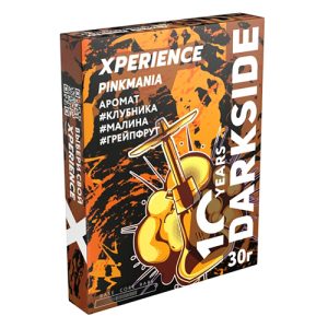 Табак для кальяна DarkSide Xperience (Дарксайд Экспириенс) - Pinkmania (Грейпфрут, Клубника, Малина) 30гр.