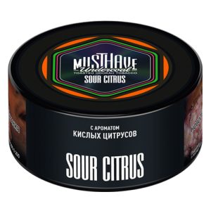 Табак для кальяна Must Have (Маст Хэв) - Sour Citrus (Кислые Цитрусы) 25гр.