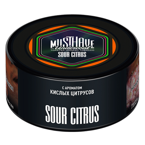 Табак для кальяна Must Have (Маст Хэв) - Sour Citrus (Кислые Цитрусы) 25гр.