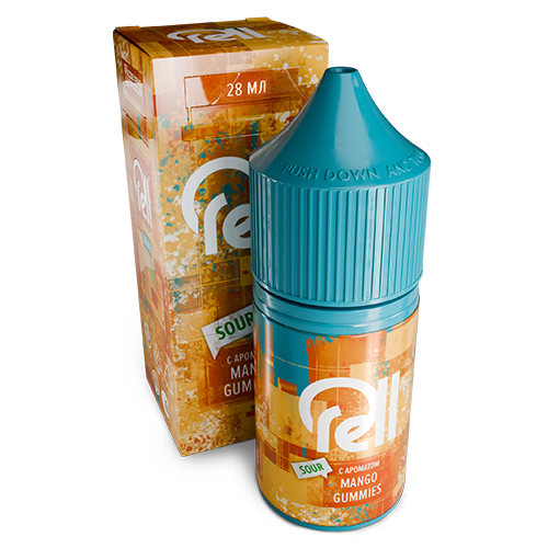Ароматизатор RELL Azure - Mango Gummies (кислое манго и мармелад) 14мл