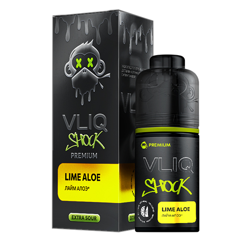 Ароматизатор VLIQ Shock PREMIUM - Лайм алоэ (Lime Aloe) 12мл
