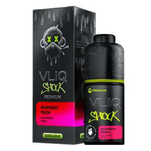 Ароматизатор VLIQ Shock PREMIUM - Малиновый фреш (Raspberry Fresh) 12мл