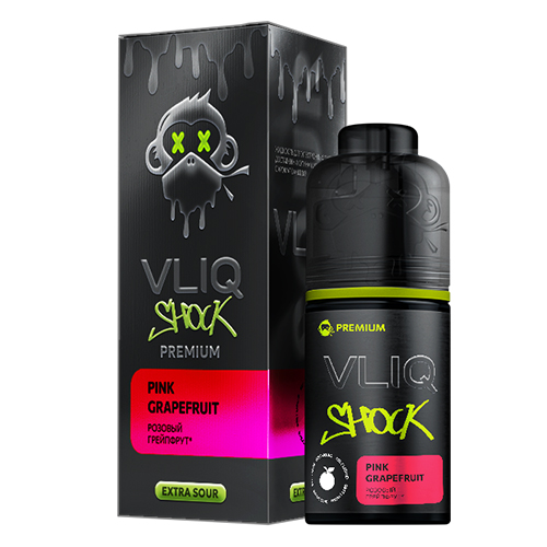 Ароматизатор VLIQ Shock PREMIUM - Розовый грейпфрут (Pink Grapefruit) 12мл