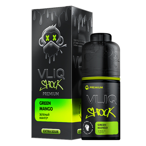 Ароматизатор VLIQ Shock PREMIUM - Зеленый манго (Green Mango) 12мл