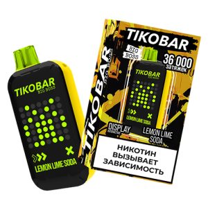 TIKOBAR Big Boss 36000 - Lemon Lime Soda (Лимон Лайм Содовая)