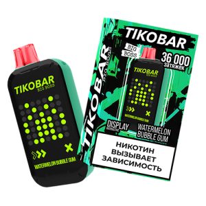 TIKOBAR Big Boss 36000 - Watermelon Bubble Gum (Арбузная Жвачка)