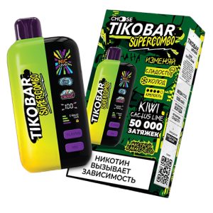TIKOBAR SuperCombo 50000 - Kiwi Cactus Lime (Киви Кактус Лайм)