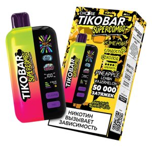 TIKOBAR SuperCombo 50000 - Pineapple Lemon Watermelon (Ананас Лимон Арбуз)
